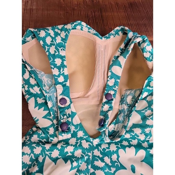 1950s 1960s Vintage Perfection Fit by Roxanne Swimsuit - Sz. 12 - Picture 7 of 12